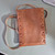Pre-Loved Leather Crossbody Purse with Beaded Zebra