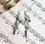Amethyst Cascade Earrings