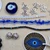 Blue Glass Bead Collection