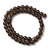 8mm Natural Smoky Quartz Round Beads — Sold by the Strand