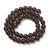 8mm Natural Smoky Quartz Round Beads — Sold by the Strand