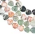 12mm Mixed Gemstone Heart Bead Strand #1