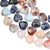 12mm Mixed Stone and Glass Heart Bead Strand 2