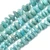 7.5–8mm Natural Amazonite Nugget Bead Strand