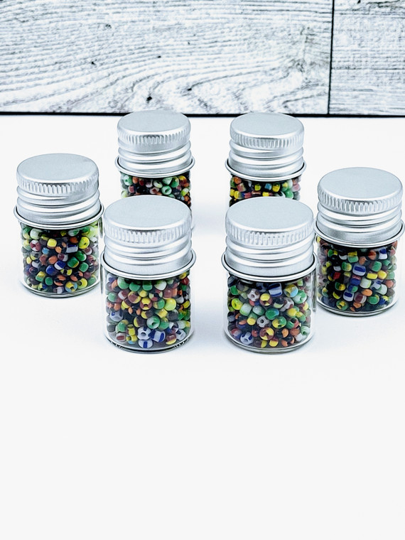 Randee's Mini Bottles of African Style Seed Beads