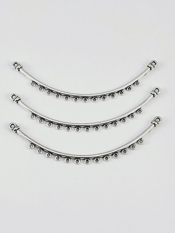 75mm Tibetan Silver Necklace Focal Connector