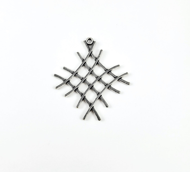 Large Tibetan Silver Ethnic Pendant