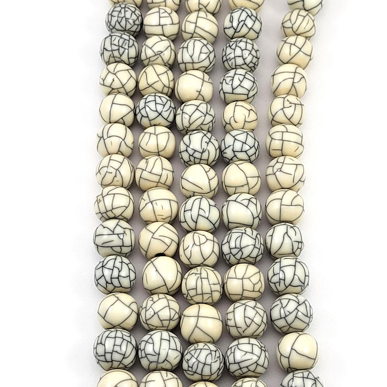 Imitation Bone Bead Strand