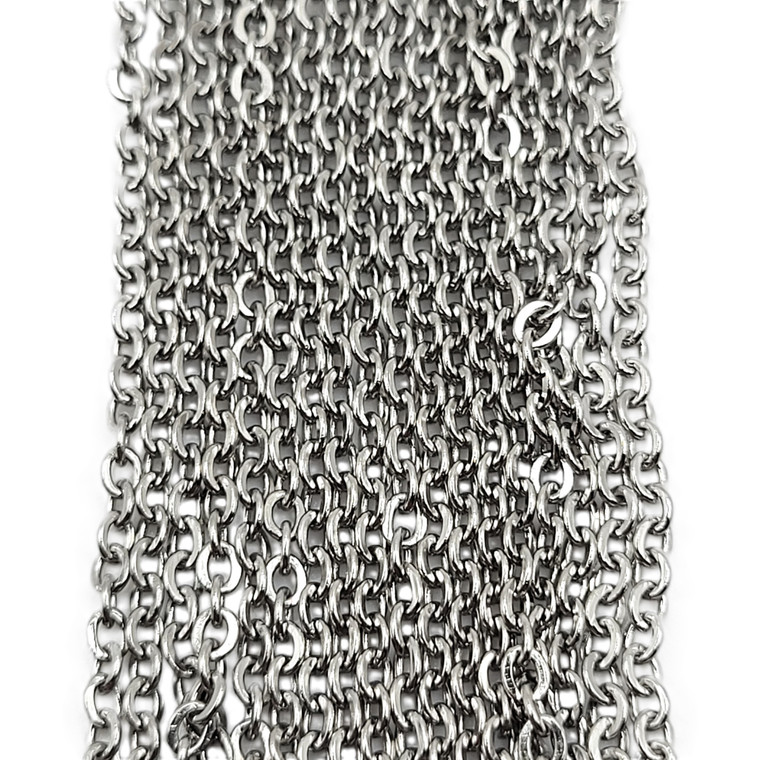 18 Inch Pendant Ready Stainless Steel Chains