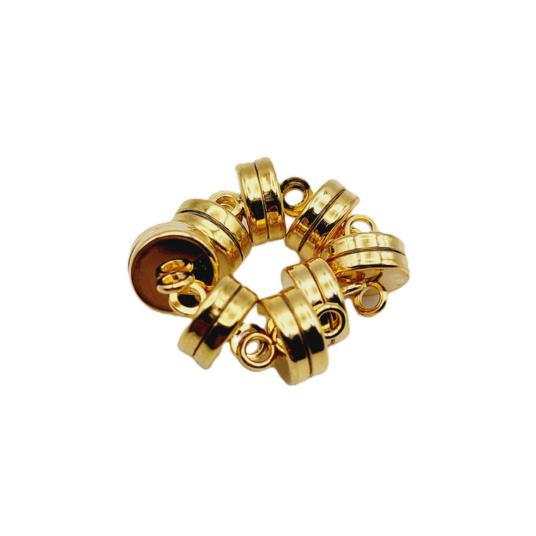 Large Super Magnet Clasp – Bright Silver, Gold, Gunmetal, or Antique Bronze, Sold Individually