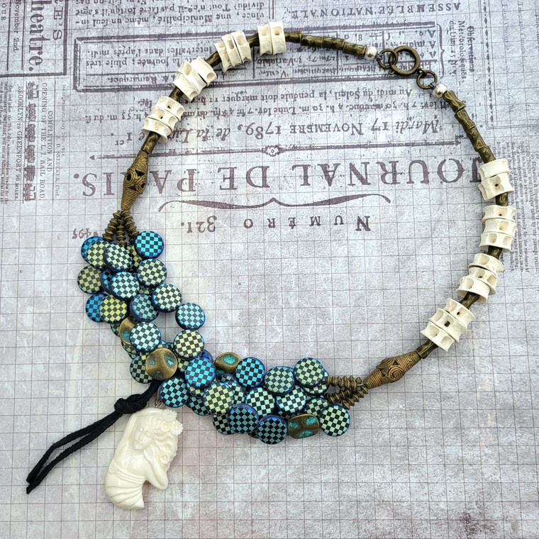 She Who Remembers Statement Necklace