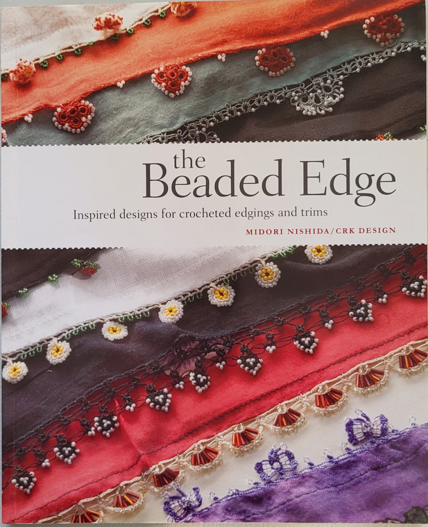 The Beaded Edge – Crocheted Beaded Edgings & Trim Designs Book, Preloved