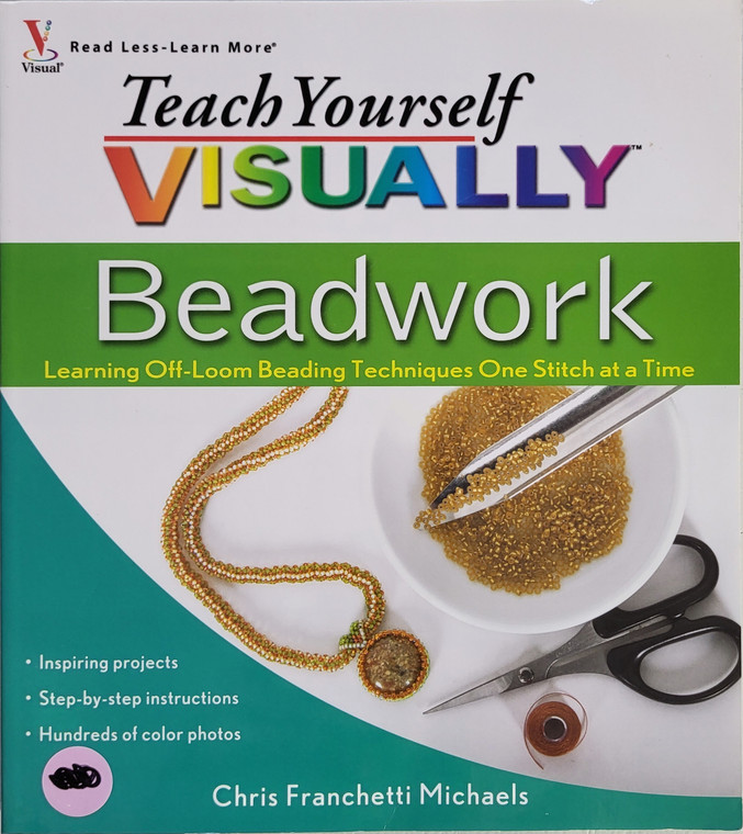 Teach Yourself VISUALLY Beadwork – Off-Loom Beading Techniques Guide, Preloved