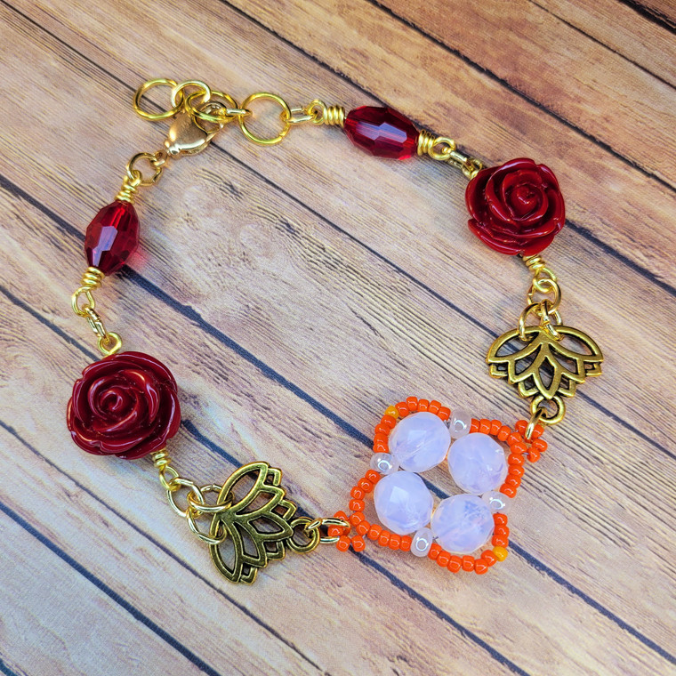 Rising Lotus Bracelet
