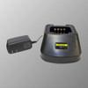 M/A-Com Jaguar Single Bay Desktop Nickel Drop-In Charger