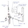 Beige Two Wire Surveillance Kit For Motorola APX6000