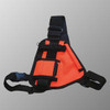 Kenwood TH-D72A 3-Point Chest Harness - Orange