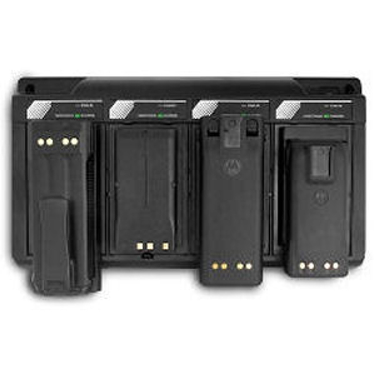 AdvanceTec 4-Slot Conditioning Charger For M/A-Com P5200 Lithium Batteries