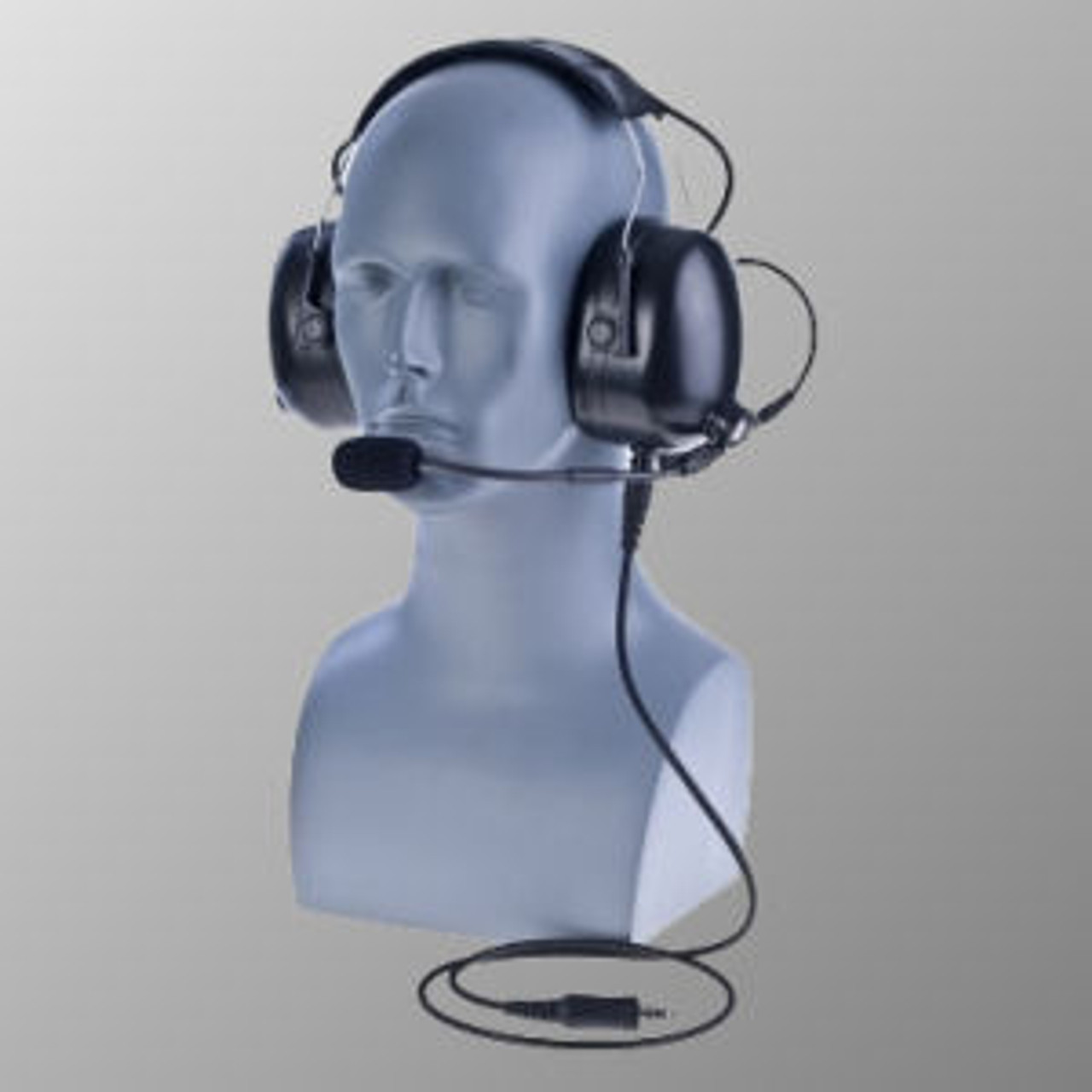 M/A-Com P5200 Over The Head Double Muff Headset