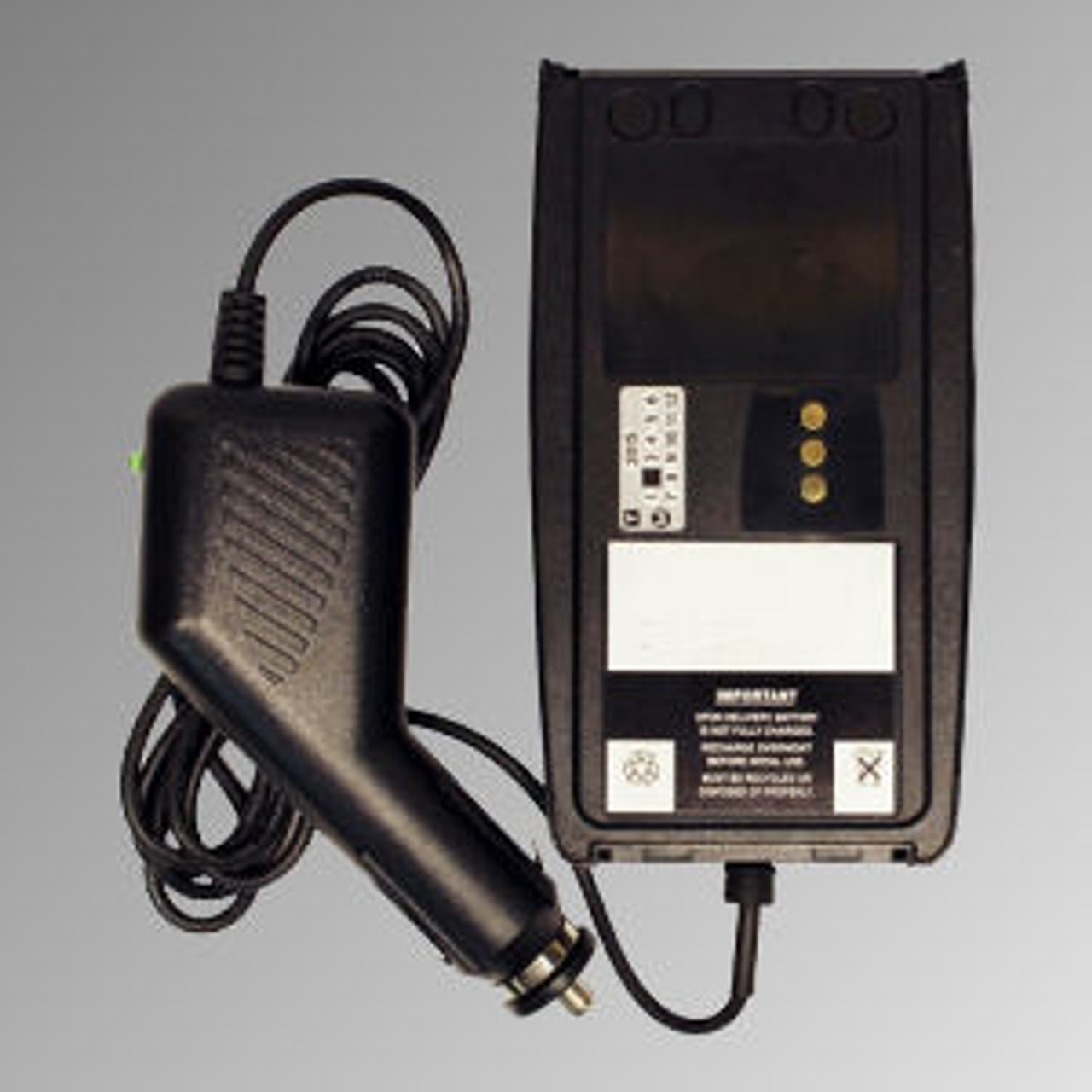 Harris P5500 Battery Eliminator - 12VDC Cig Plug