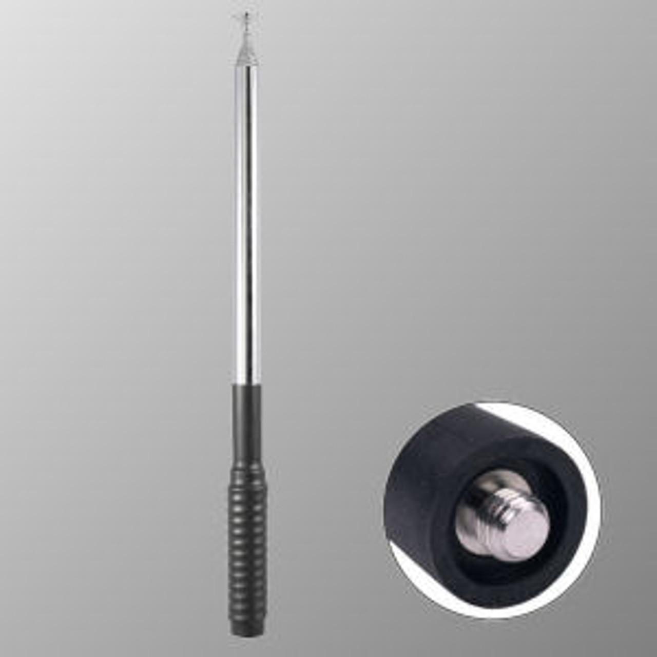 Telescopic Extended Range Antenna For Motorola HT1250, 6-9dB Gain - VHF, 150-160 MHz (Public Safety, Marine VHF, MURS & Business)