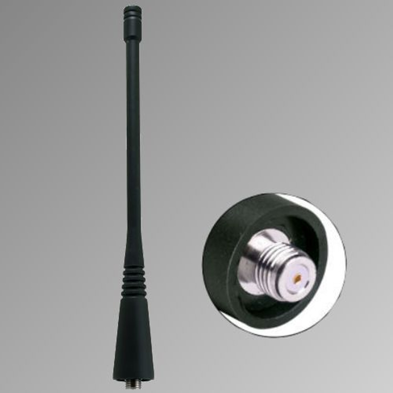 EF Johnson 51FIRE ES 1/2 Wave Extended Range Antenna - 5.7", Dual-Band, 698-870 MHz