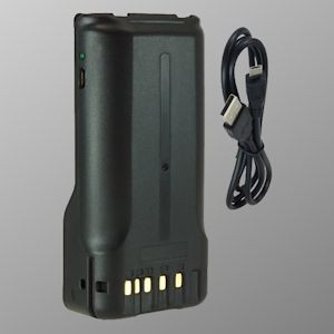 Micro USB Chargeable Kenwood VP5000 Battery - 2600mAh Li-Ion