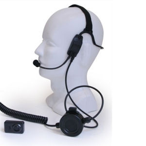 EF Johnson VP6330 Temple Transducer Headset With Wireless PTT