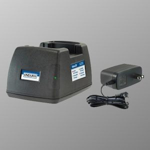 Replacement For Harris 14002-0500-01 Single Bay Desktop Quad-Chem Drop-In Charger