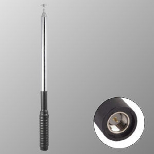 Telescopic Extended Range Antenna For Relm / BK KNG-P150, 6-9dB Gain - VHF, 150-160 MHz (Public Safety, Marine VHF, MURS & Business)