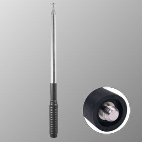 Telescopic Extended Range Antenna For Motorola CP200D, 6-9dB Gain - VHF, 160-170 MHz (Federal & Wildland Firefighting Freqs)