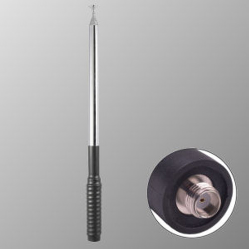 Telescopic Extended Range Antenna For Kenwood NX-220, 6-9dB Gain - VHF, 160-170 MHz (Federal & Wildland Firefighting Freqs)