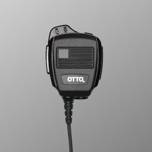 Otto Revo NC2 Noise Canceling Mic For Harris P7370 - US Flag