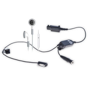 Kenwood NX-1200 3-Wire/3.5mm Female Surveillance Kit With WIreless PTT