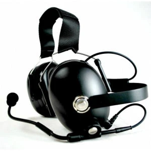 Kenwood NX-3400 Noise Canceling Double Muff Behind The Head Headset
