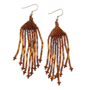 Amber Glow Earrings
