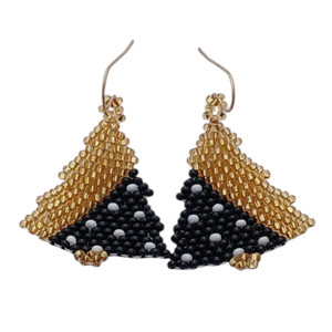 Golden Pines Earrings