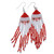 Jolly Santa Dangles Earrings