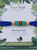 Elastic Hair Piece with blue band and colorful beads