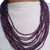Plum Cascade Necklace