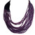 Plum Cascade Necklace