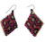 Fuchsia Flame Earrings