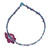 "Sky Blossom" Beaded Headband