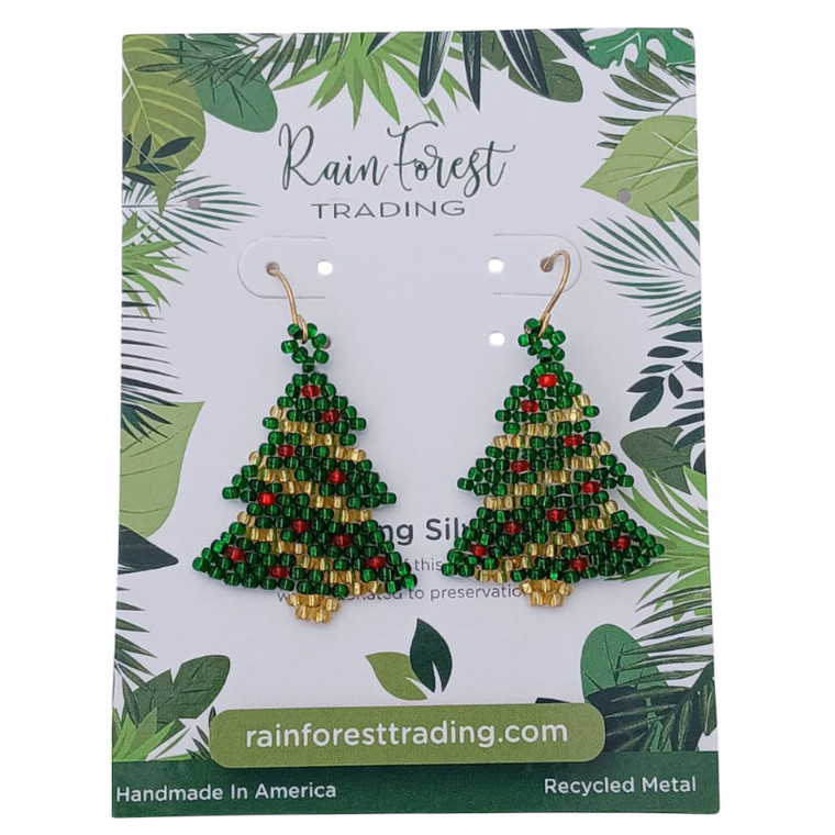 Holiday Tree Lights Earrings