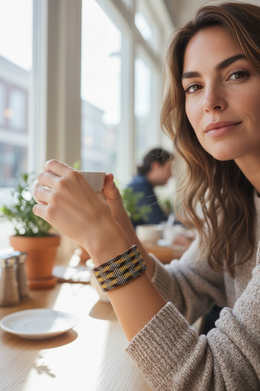 Sunrise Stripes Cuff