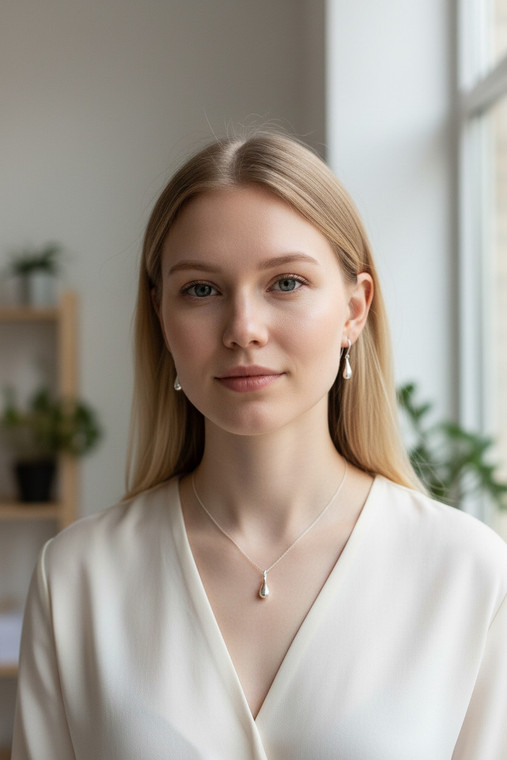 “Silver Raindrop” Earrings