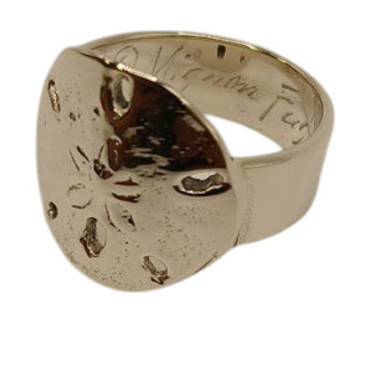 Sand Dollar Ring Size 7