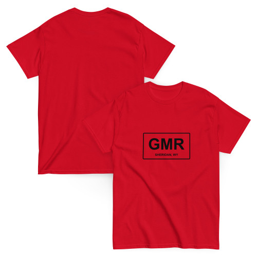T-shirt GMR/Sheridan black logo