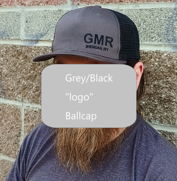 "GMR Logo" ballcaps in 2 color options