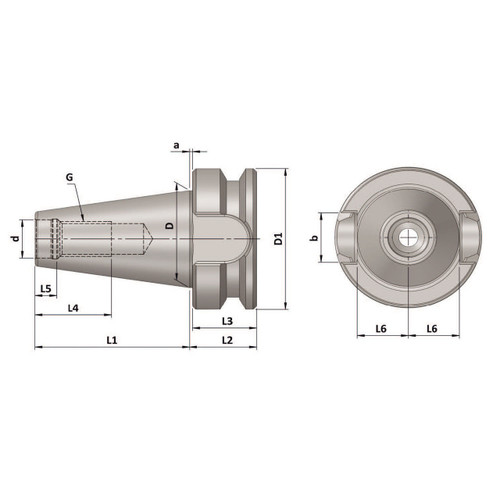 DCBT50 ER32 Collet Chucks